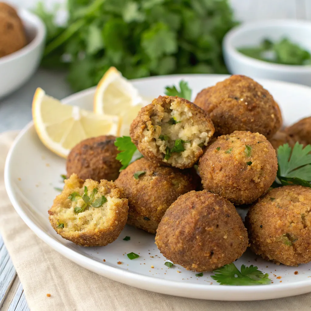 Crispy Syrian Falafel Plate